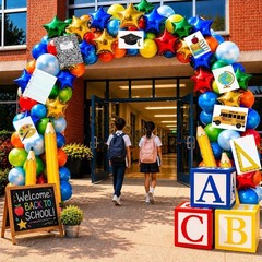 Back to School Decorations for Kindergarten Preschool Classroom, 15 pcs Large…