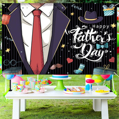 Happy Fathers Day Banner Decorations 70.9X45.3In Extra Large Size Father’S Day B