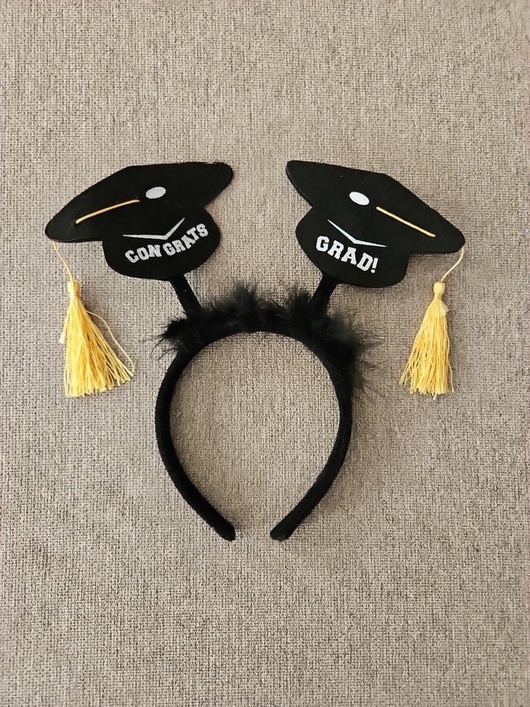 PMU Graduation Headband Bopper – Wearable Party Costume, Decoration Accessories