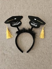 PMU Graduation Headband Bopper – Wearable Party Costume, Decoration Accessories