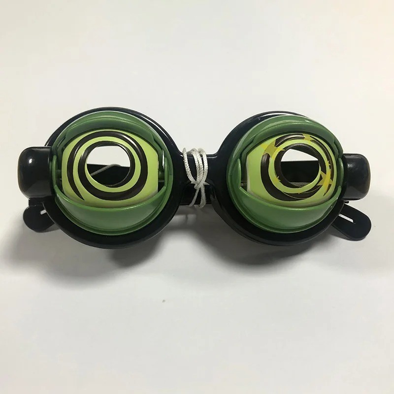 Crazy Eyes Funny Prank Glasses Plastic Toy For Kids Party Fun Gifts