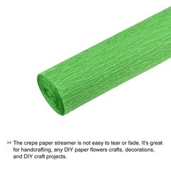 Crepe Paper Rolls 7.5ft Long 20 Inch Wide for Various Large Hanging Party Bac…