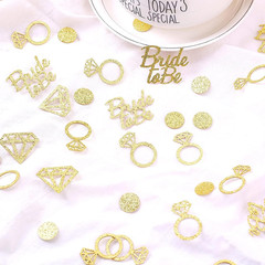 Bridal Shower Table Confetti for Engagement Party Decor Bride to Be,Diamond Ring