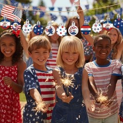 Independence Day Ornaments Variety Pack