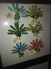 12 Qty Bobble Magnets -Peacock Party Favors Fun 🤩