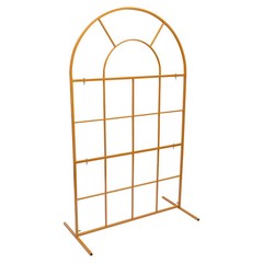 Gold Metal Arch Stand Balloon Backdrop Stand Plant Stand Garden Holder Rack