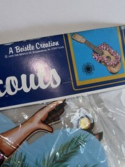 Vintage NOS 1979 Beistle Hawaii Luau Cutouts Hula Dancer Ukulele Pineapple Palm