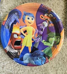 41pc Inside Out 2 Party Supplies Pack (20 Plates, Table Cover & Napkins) NEW