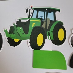 Farm Tractor Party Supplies Honeycomb Table Decorations