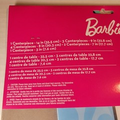 Barbie Table Centerpiece Decorations Set Birthday Party Supplies 11 Pc Birthday