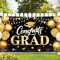 Graduation Decorations 2026 | XtraLarge 72×44 Inch Graduation Banner