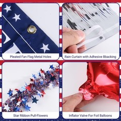 Transform Your Golf Cart with This 250th Anniversary Patriotic Decoration Set