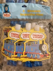 Hallmark Party Express Vintage Thomas The Train Blowouts SEALED 2 Packs Of 8