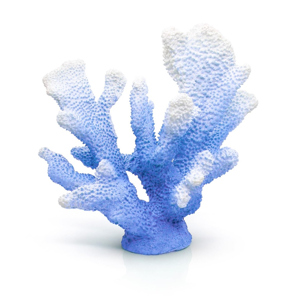 SANTORINI BLUE CORAL REEF DECOR FOR HOME FAUX CORAL REEF BEACH CENTERPIECE ROOM