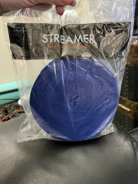 500Ft Crepe Paper Streamers Giant Roll Party Decoration Royal Blue New!!!