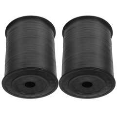 2 Rolls Black Curling Ribbon – 3/16″ x 500 Yards/roll Curling Ribbons – Balloon