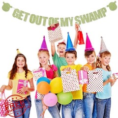 RICHHHA Swamp Banner Light Green