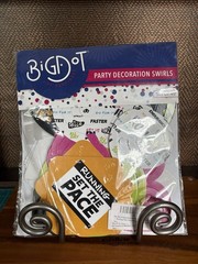Big Dot of Happiness Party Decorations “Running~Set The Pace”~Set Of 40 Pcs. NEW
