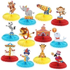 12PCS Theme Party Decorations Carnival Party Decorations Carnival Circus