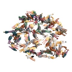 Innovative Scene Matching with 100PCS Small Person Figurines Available
