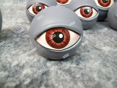 8 Count Eyeball Orbs Halloween Table Scatters Prop Creepy Haunted House Decor