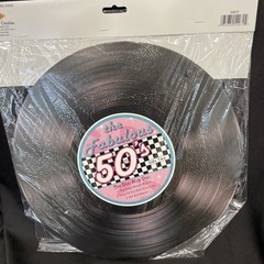 50’s Record Cutouts Decorations