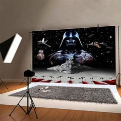 Star Wars Photography Background Boys Birthday Party Photo Backdrop Banner Decor