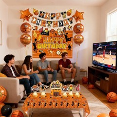 Basketball Party Decoration Set
