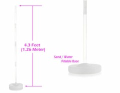 Balloon Column Stand Base and Pole Builder Kits for Birthday Wedding Decorations