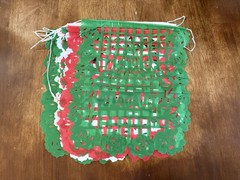 Virgen De Guadalupe Papel Picado Banners 3PACK Plastic Tricolor.