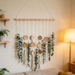 Artificial Eucalyptus Greenery Leaves Plants Wall Hanging Bedroom Home Decor