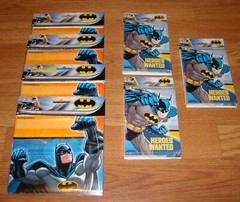 DesignWare DC Comics BATMAN Collection – 32 Loot Bags, 24 Heros Wanted Inviation