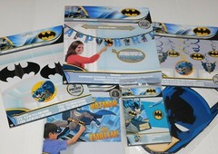 Batman Birthday Party Table Decorations Masks