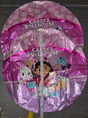 Gabby’s 4th Birthday Party Supplies Cats and Dollhouse Balloon Bouquet Decoratio