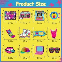 90s Theme Party Decorations Throwback 90’s Party Colorful 1990s Hip Hop Birthday