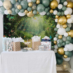 Enchanted Forest Photography Backdrop for Fairy-Themed Celebrations, 70.8×43.3 I