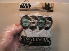 Star Wars Party Decorations Plates Balloons Baby Yoda Banner Table cloth lot set