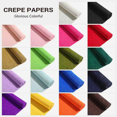 Heavy Crepe Paper for Flower Making, DIY Crafts | Italian-Quality Crepe Paper wi