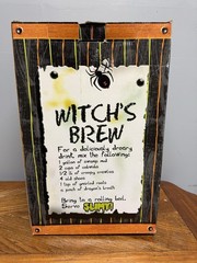 Target 2001 Bewitching Halloween Party Kit Box Damage