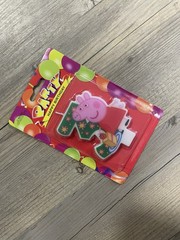3rd Birthday Peppa Pig Cake Candle – Kids Party Decorations – Fast Shipping!