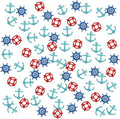 Nautical Theme Confetti Glitter, Ship Anchor Confetti, Baby Shower, Wedding Part