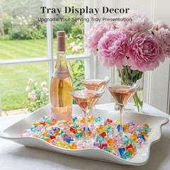 150PCS Multicolored Acrylic Gems for Decor, Crafts, and Party Favors