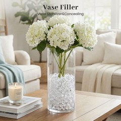 1000PCS Clear Acrylic Fake Diamonds – Vase Filler, Table Scatter Decor, DIY Craf