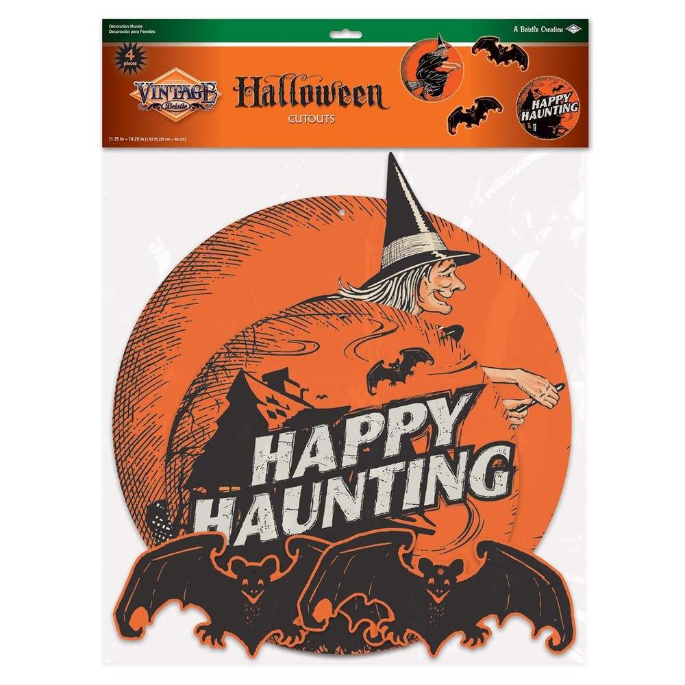 Vintage Halloween Cutouts (4)