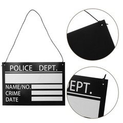 10 Pcs Prisoner Clothing Nameplate Convict for Cosplay Party Props Photo Booth