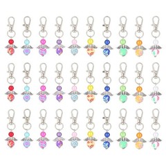 30pcs Angel Keychain Decorative Charm Ornament Household Supplies