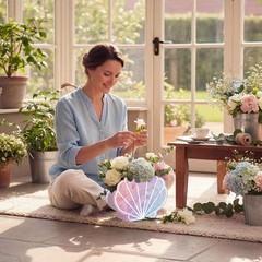 8 Set Mermaid Seashell Flower Boxes Centerpieces Vase Iridescent Shell Shape …
