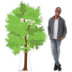 TREE 6 Feet Tall CARDBOARD CUTOUT Standup Standee Poster Nature Prop FREE SHIP