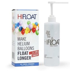 5X Balloon Treatment 16 oz Extends Float Time for Helium-Filled Latex Balloons.