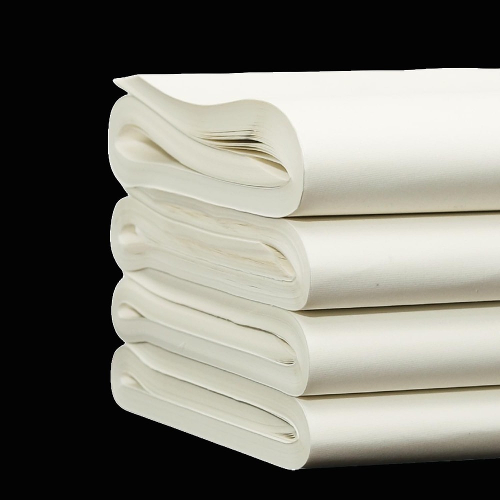 KYMY Chinese/Japanese Calligraphy Xuan Paper 100PCS, Sumi/Rice Paper for Writ…